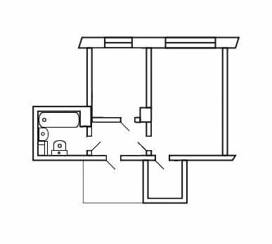 План квартиры. Электропроводка