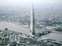 Охта центр от "Газпрома" в Петербурге будет не выше 100 метров