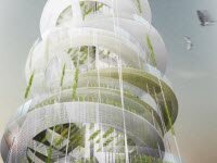 Вопросы нехватки пространства Китая, будет решены путем строительства 187-метровых вертикальных ферм по выращиванию фруктов и овощей