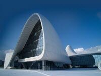 Почти завершен центр Гейдара Алиева от Zaha Hadid Architects