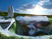 Заброшенный карьер, Coop Himmelb (L) превратить в мир развлечений