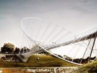 Концептуальный пешеходный мост O пока на бумаге