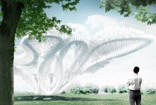 Павильон город Мечты будет сделан из тысяч выброшенных пластиковых стаканчиков