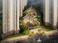 Многофункциональный комплекс смешанного использования в Сямэнь имеет пышную зеленую крышу