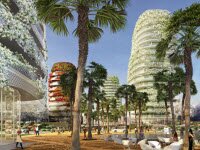 Разработан дизайн «Сады Анфа" в Касабланке