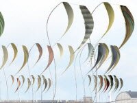 Массивные плавающие паруса могли бы использовать ветер и волны энергии для питания электрической сети