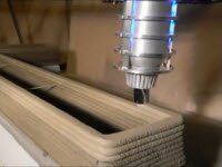 Свой бетонный дом на 3D принтере с печатью во дворе