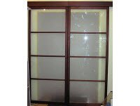 Установка раздвижных дверей