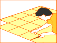 Укладка керамической плитки на пол