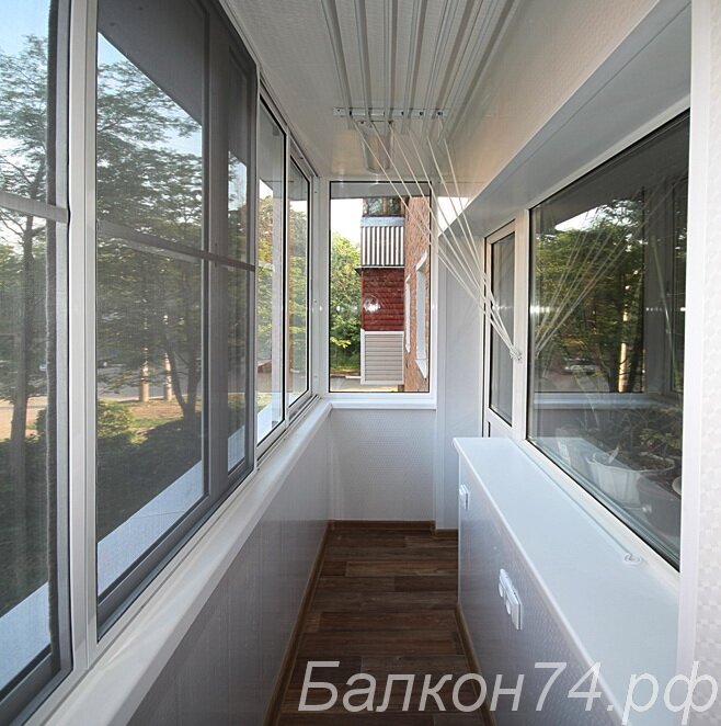 Алюминиевый балкон