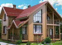 Строительство деревянных коттеджей