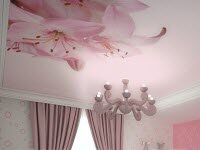 Характеристики натяжных полотен из ткани