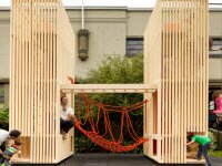 Новая форма игры для детей детский домик Сэм + Пэм