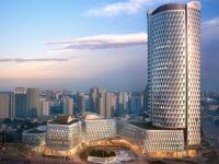 Башня SOHO Hailun Plaza будет изменять внешний вид при приближении