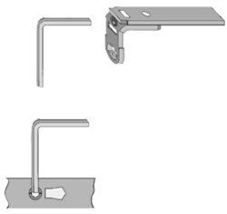 Регулировка по горизонтали и прижима створки