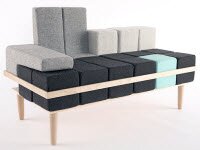 Этот Bloc'd Диван может быть изменена в соответствии с вашими потребностями