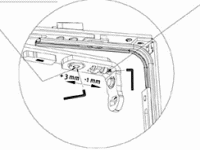 Регулировка поворотно-откидной системы фурнитуры Kale Сапфир