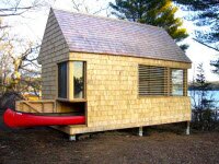 Маленький деревянный дом Чэн+Снайдер это спокойное отступление, чтобы писать свои мемуары