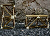 Многофункциональный двухместный стул на работу и в гостиную