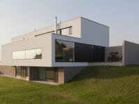 Дом P с великолепным панорамным видом на Альпы