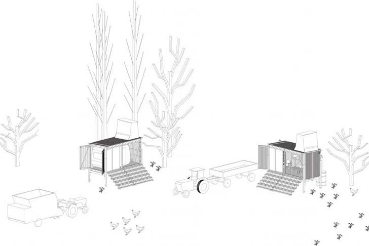 Ультрапортативный дом для голландской деревни