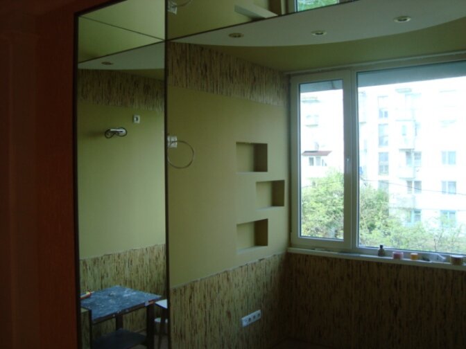 Увеличение комнаты при помощи балкона