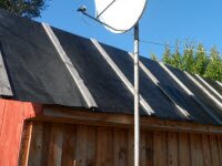 Стеклогидроизолом: как покрыть двухскатную крышу