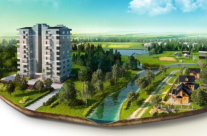 3D моделирование новостройки