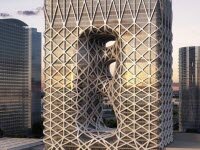 Экзоскелет отель "Город мечты" в Макао от Заха Хадид Дизайн