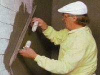 Порядок работ по штукатурке стен из пенобетонных блоков