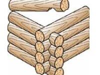 Рубка стен в чашу 1