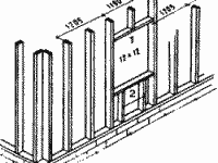 Монтаж каркаса стен+видео
