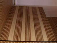 Шкаф специального назначения с отделкой бамбуком