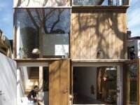 Переменный куб древесины и стекла по Panovscott