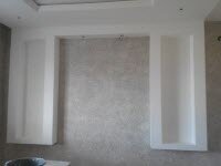 Работа с жидкими обоями в домашних условиях