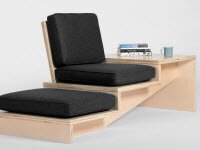 Альтернатива от Джоф Рэмси, лестница и сидение в одном