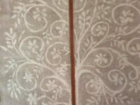 Декорирование стен обычной мешковиной