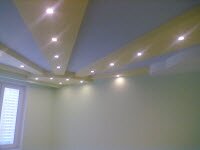 Солнечное небо на потолке в детской