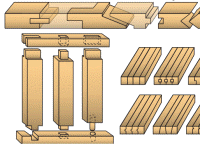Классификация соединений деревянных элементов