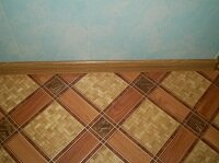 Стяжка и укладка линолеума на кухне - опыт работы.