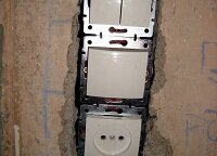 Вариант проведения электропроводки в квартире