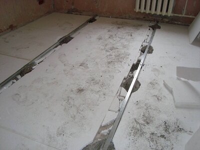 Когда нужно что-то делать с полом