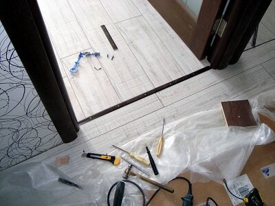 Установка порожков в квартире своими руками