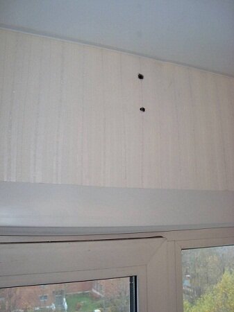 Монтаж карниза из ПВХ своими руками