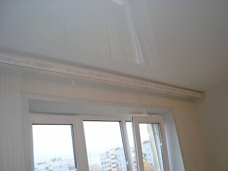 Монтаж карниза из ПВХ своими руками