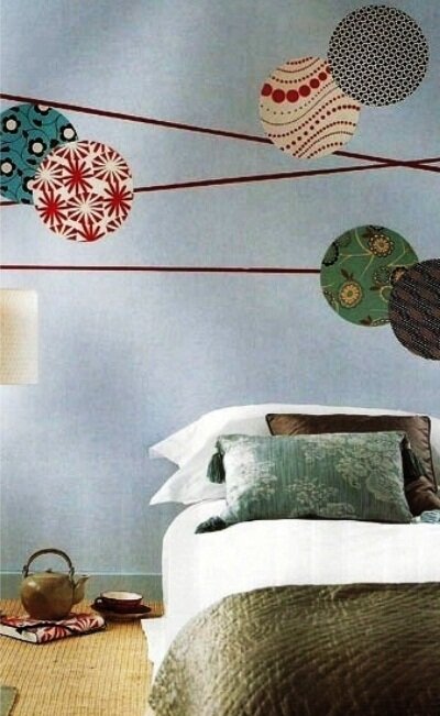 Декупаж стен - отличное дизайнерское решение!