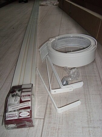 Монтаж карниза из ПВХ своими руками