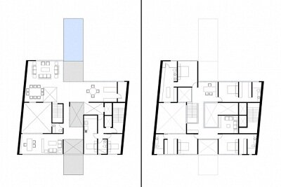Дом в Перу с трамплином в стиле террасы для бассейна