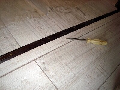 Установка порожков в квартире своими руками