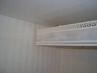 Монтаж карниза из ПВХ своими руками